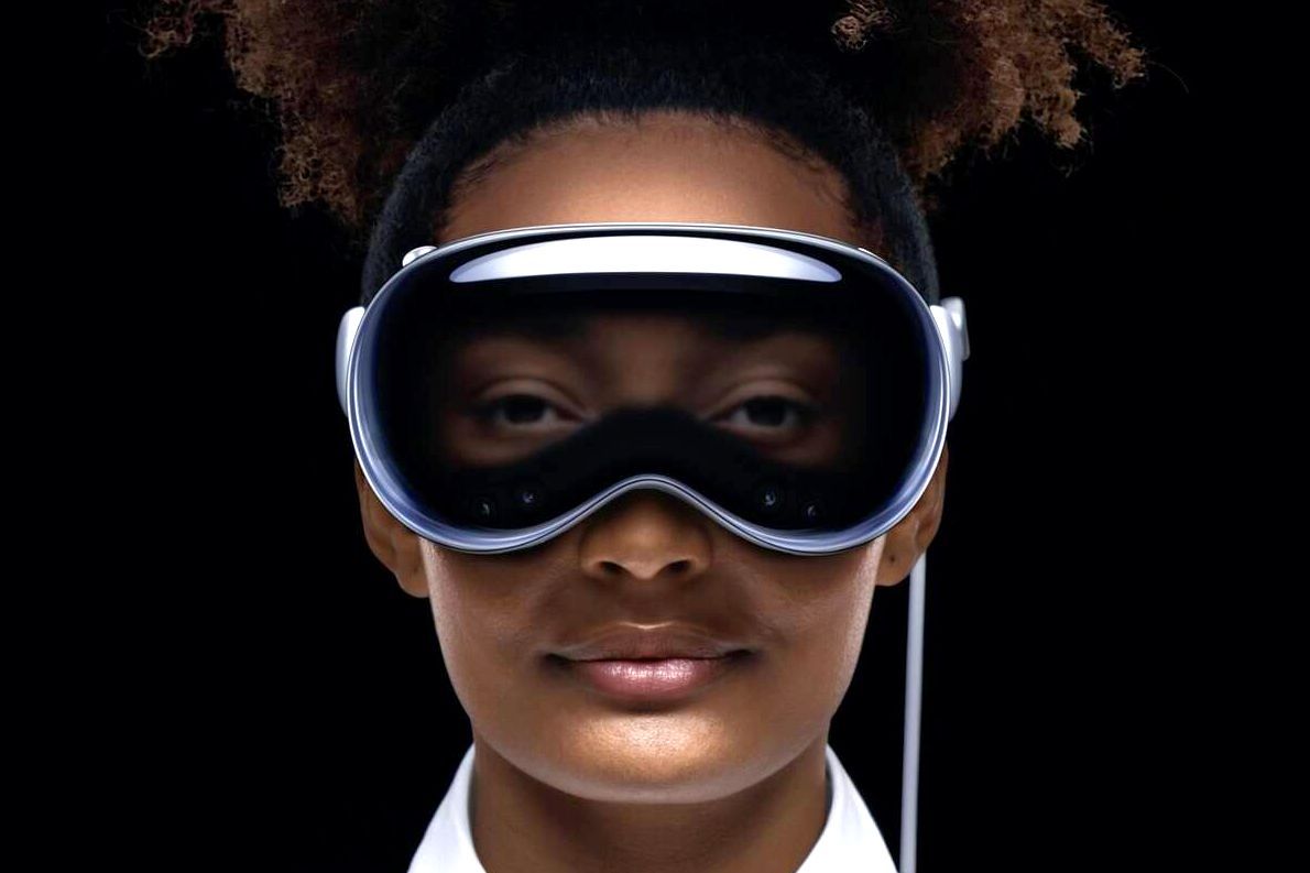 Apple Vision Pro headset
