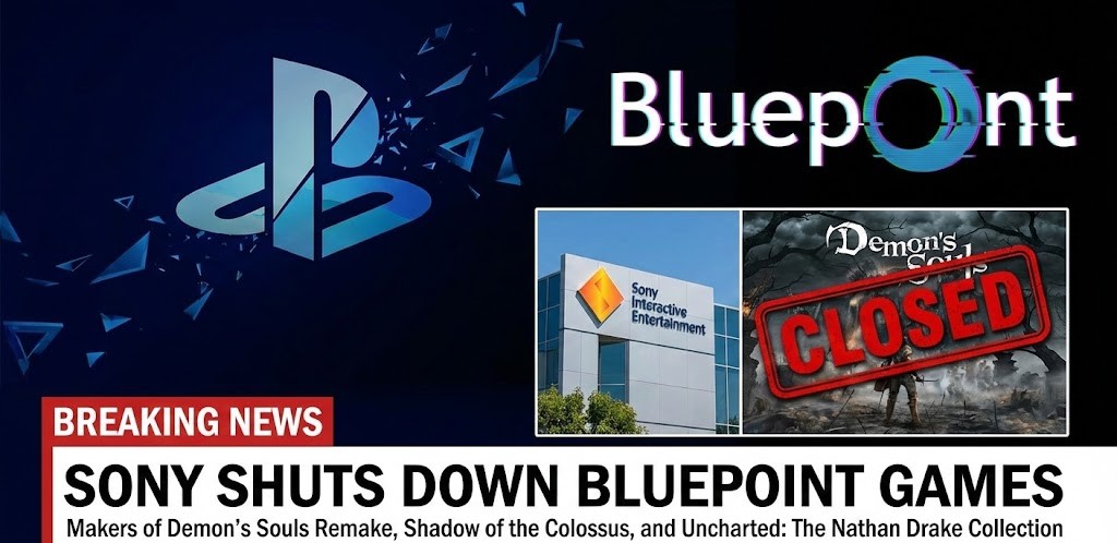 Sony Shuts Down Bluepoint Games